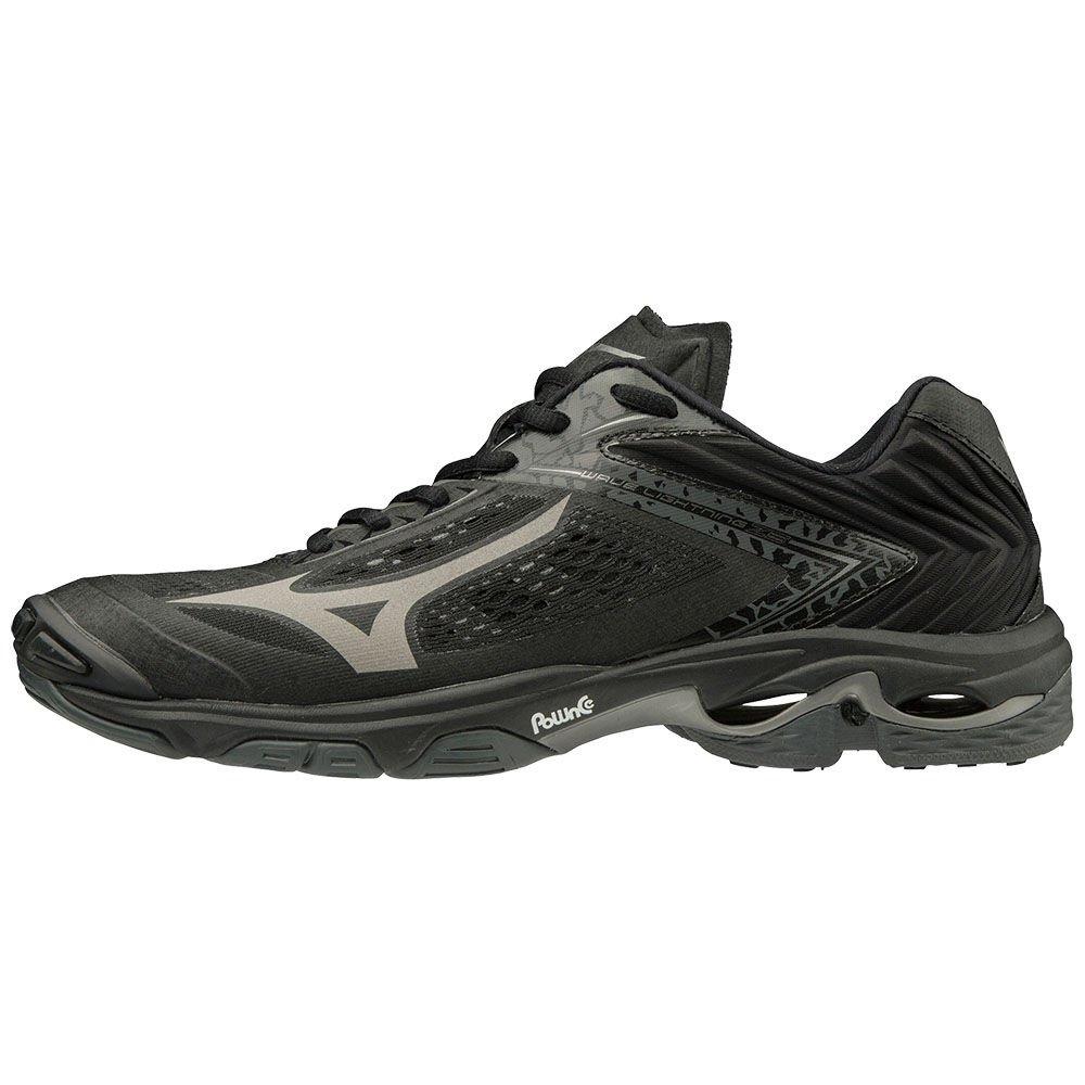 Mizuno Men's Volleyball Shoes WAVE LIGHTNING Z5 Black/Grey/Dark Grey - PNLHYWJ-04